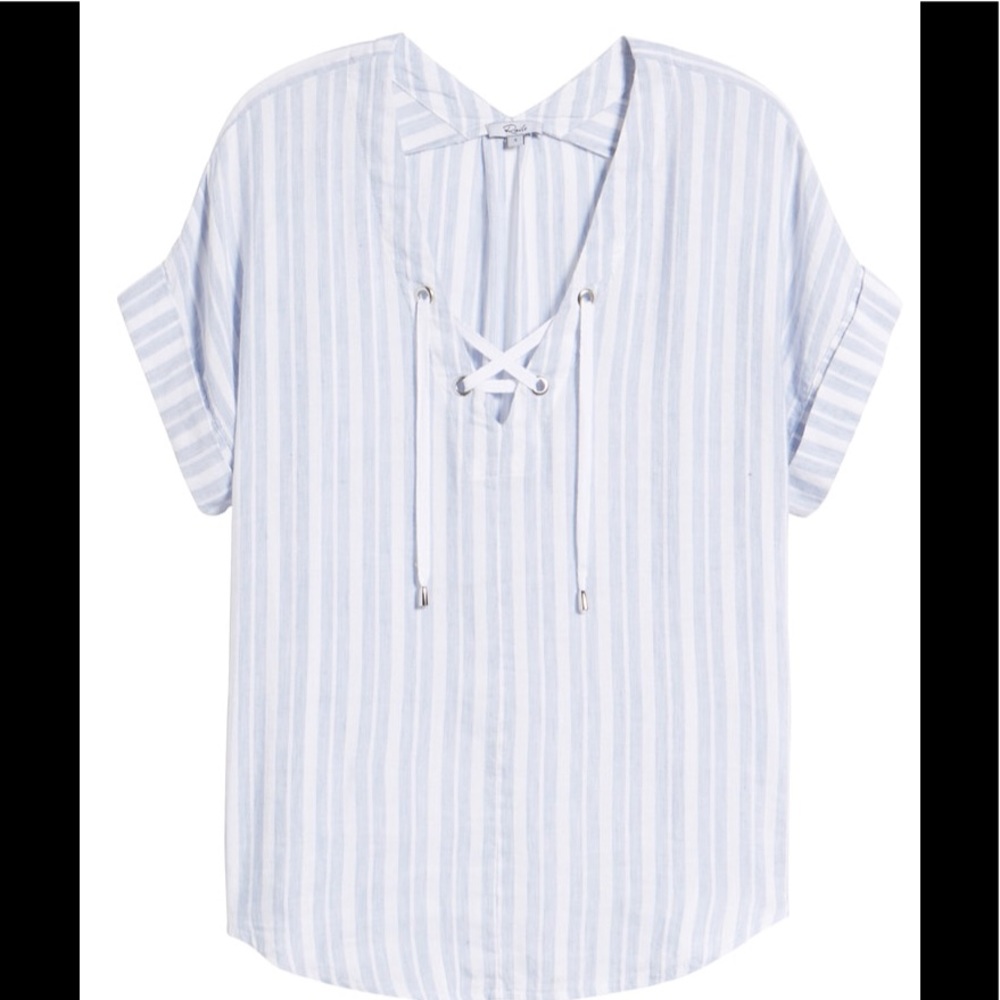 Rails Striped Jeri Shirt